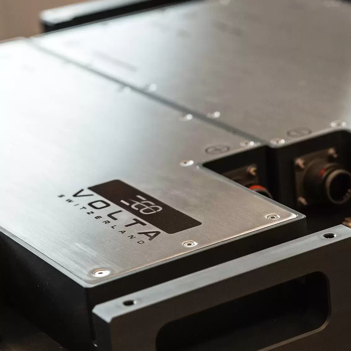 ecovolta Logo auf evoTractionBattery